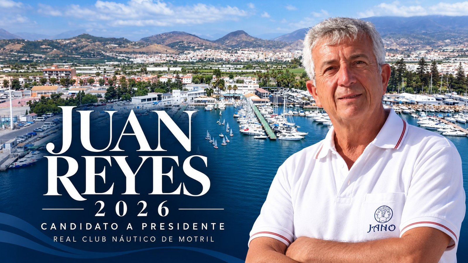 Juan Reyes 2026, candidato a presidente del Real Club Náutico de Motril